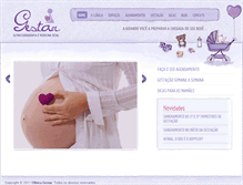 Tablet Screenshot of gestarultrassonografia.com.br